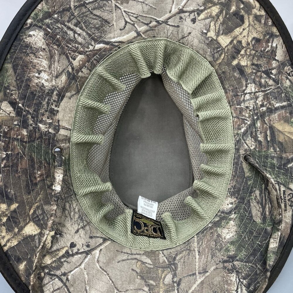 Dorfman Pacific Co Safari Camo Hat DPC Vented Wide Brim Hunting Fishing Outdoor - Picture 10 of 12